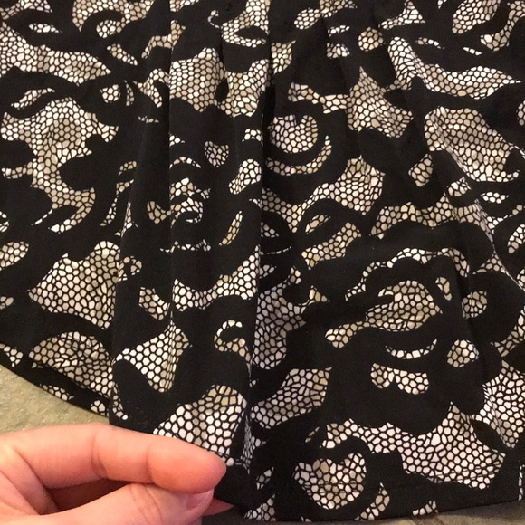 Cato black and white elegant dressy top - Picture 4 of 5